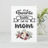 母の贈り物 私の好きな人は私をママと呼ぶ 招待状 (スタンド正面)