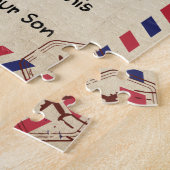 母の贈り物 |私の母に息子から愛する手紙 ジグソーパズル (側面)