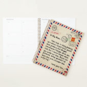 母の贈り物 |私の母に息子から愛する手紙 プランナー手帳 (ディスプレー)