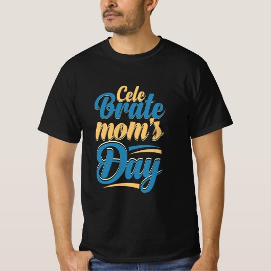 母の贈り祝物母の日 Tシャツ (正面)