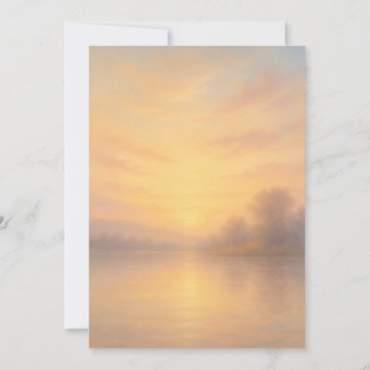 母の追悼碑 カード (裏面)