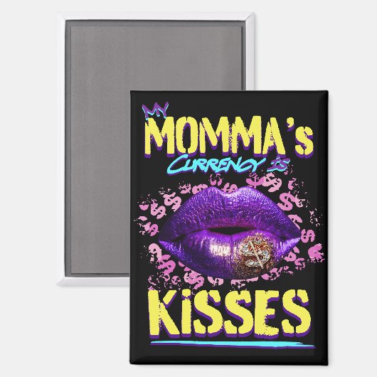 母の通貨はキス マグネット (正面/裏面)