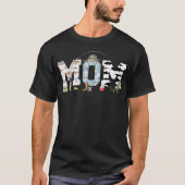 母の釣り Tシャツ (正面)