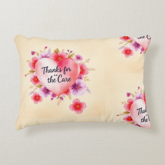 母の開花 アクセントクッション (正面)