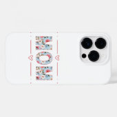 母の電話ケース – フローラデザイン，母の日の贈り物， Case-Mate iPhoneケース (裏面 (横))