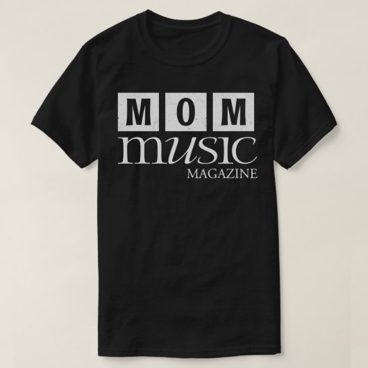 母の音楽雑誌 Tシャツ (デザイン正面)