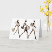 母の40歳の娘のグループ カード (黄色い花)