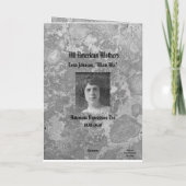 母の5 x 7カード カード (裏面)