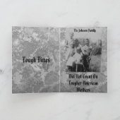 母の5 x 7カード カード (内部)