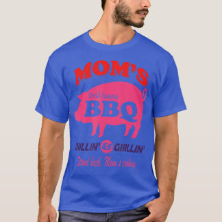 母のBBQチリン&グリリンおもしろい母の日M Tシャツ