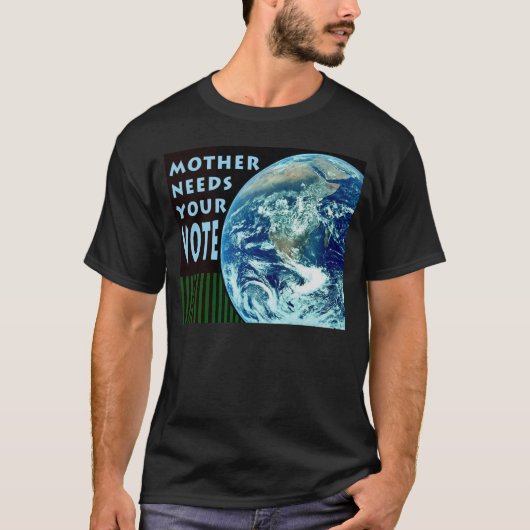 母はあなたの投票が必要Drk Tシャツ (正面)