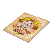 母はそれを乗り越えるカスタム タイル (側面)