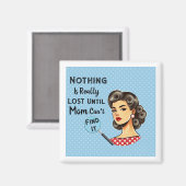 母はそれを見つけることができる マグネット (正面/裏面)