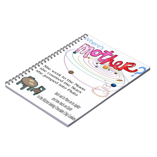 母はどこ？ ノートブック (左側)