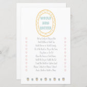 母はむしろ冒険ベビーシャワーゲーム (正面/裏面)