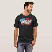 母はアメリ実在カの英雄 Tシャツ (正面フル)