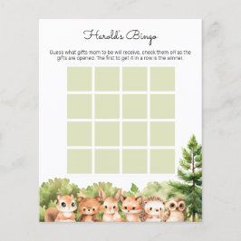 母はギフトビンゴ男の子ベビシャワーゲーム