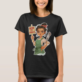 母はストライキ中 トライブレンドTシャツ