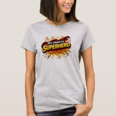母はスーパーヒーローTシャツ Tシャツ (正面)