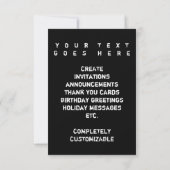 母はハート 招待状 (裏面)