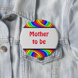 母はフローラデザイン 缶バッジ