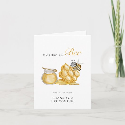 母はベビー囲モダンいカード用の本 サンキューカード (正面)