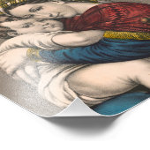 母はベビー・イエスと結婚 フォトプリント            (角)