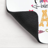 母はララヒマワリ誕生日 マウスパッド (コーナー)