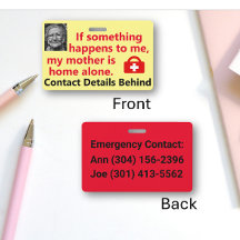 母は一人で家に帰っている