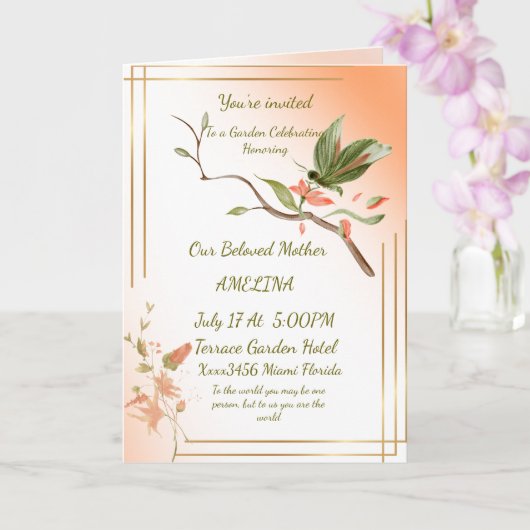 母は世界そのもの カード (蘭)