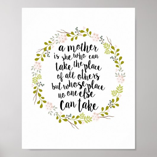 母は全ての引用文 ポスター (正面)