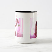 母は写真パーソナライズされたであり、母の日 ツートーンマグカップ (中央)