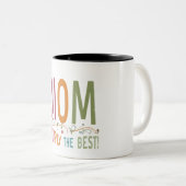 母は単にコーヒ最高のーマグギフト記事 ツートーンマグカップ (正面右)