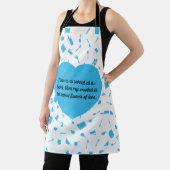 母は台所を愛する。ママが大好き エプロン (インサイチュ)