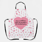母は台所を愛する。ママが大好き エプロン (正面)