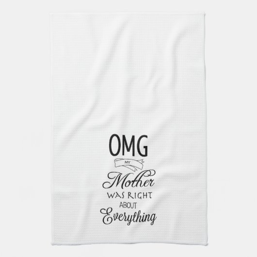 母は右の皿タオルでした キッチンタオル (縦)