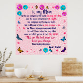 母は娘の贈り物 ポスター (キッチン)