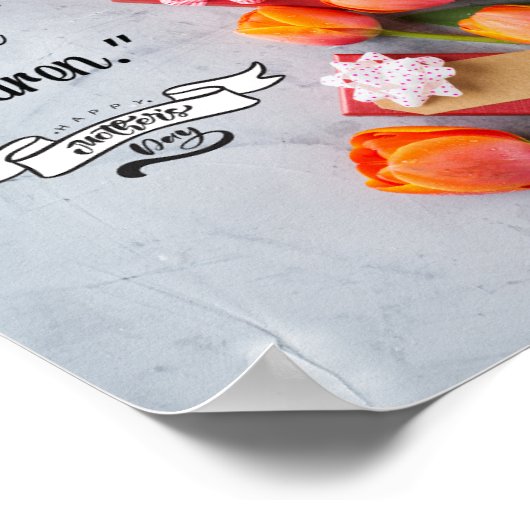 母は子供のハートの神の名 ポスター (角)