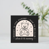 母は引用文の妊娠の発表ヴィンテージ カード (スタンド正面)