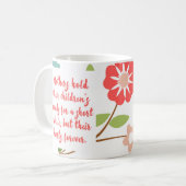 母は彼らの子供の引用文を保持します コーヒーマグカップ (正面左)