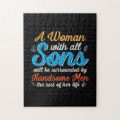 母は息子を持つ女性に贈る ジグソーパズル (縦)