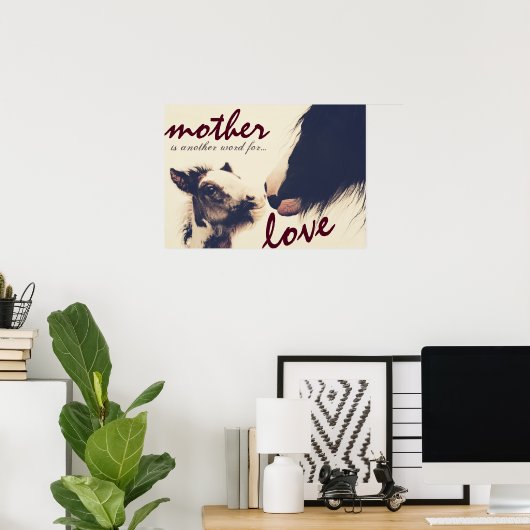 母は愛の馬の別名 ポスター (ホームオフィス)