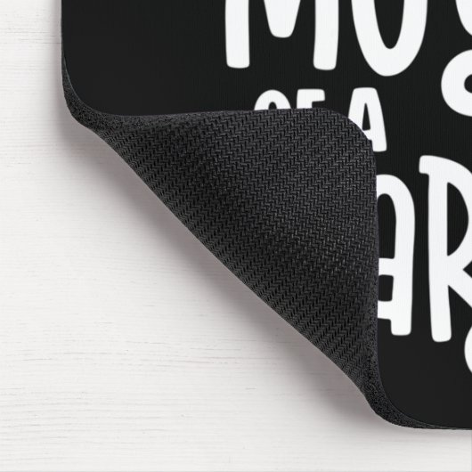 母は戦士の母の母性白血病がん阿波 マウスパッド (コーナー)