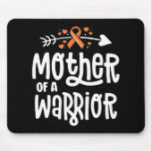 母は戦士の母の母性白血病がん阿波 マウスパッド (正面)