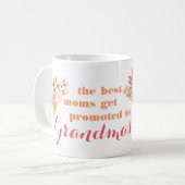 母は最高の大孫マグに昇進する コーヒーマグカップ (正面左)
