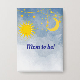 母は月と太陽の双子になるテーマ 缶バッジ