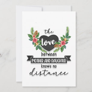 母は母と娘の愛を贈る サンキューカード
