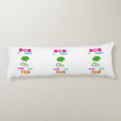 母は母の日をカエルのためにいつも来る ボディピロー (裏面)