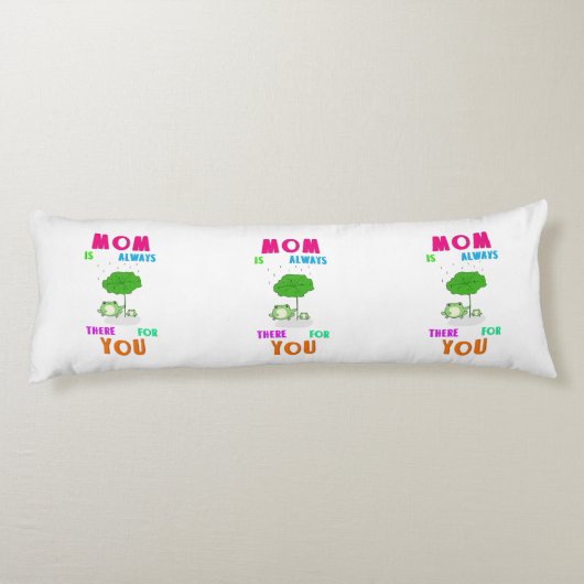 母は母の日をカエルのためにいつも来る ボディピロー (裏面)