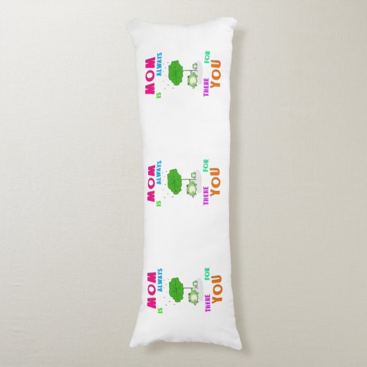 母は母の日をカエルのためにいつも来る ボディピロー (正面縦)